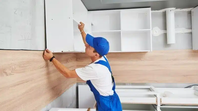 Install Cabinets